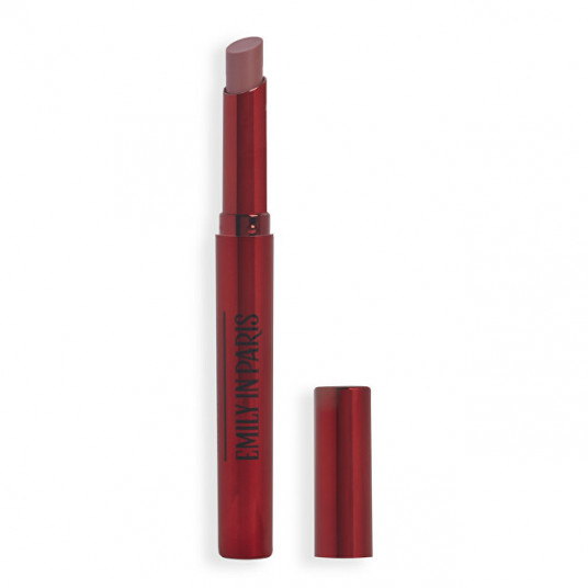  Revolution - Cream lipstick X Emily In Paris Just A Kiss (Cream Lips tick ) 2 g - Mindy Taupe Nude 