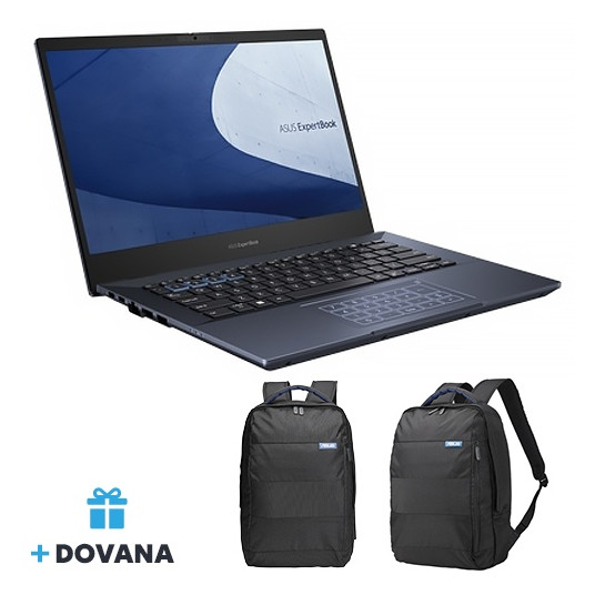  ASUS ExpertBook B5 B5402CBA-KI1126X Nešiojamas kompiuteris 14.0'' i5-1240P 8GB 512GB SSD W11P 