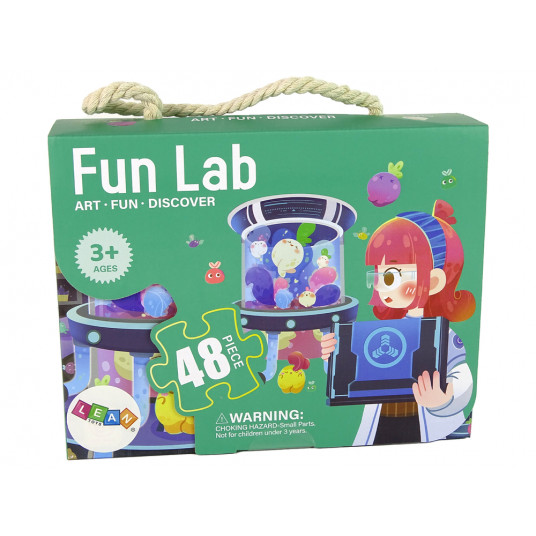 Dėlionė vaikams 48 el., laboratorija