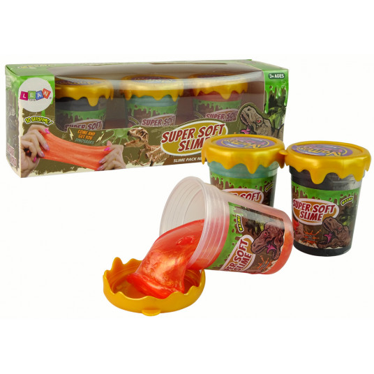 Slime želė - dinozaurai