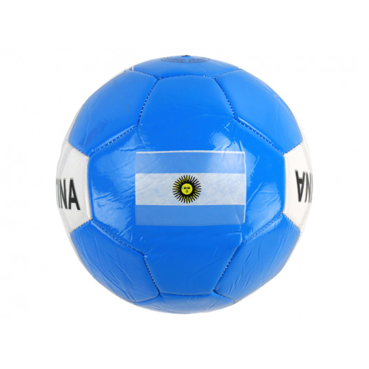  Futbolo kamuolys, mėlynas, dydis 5 