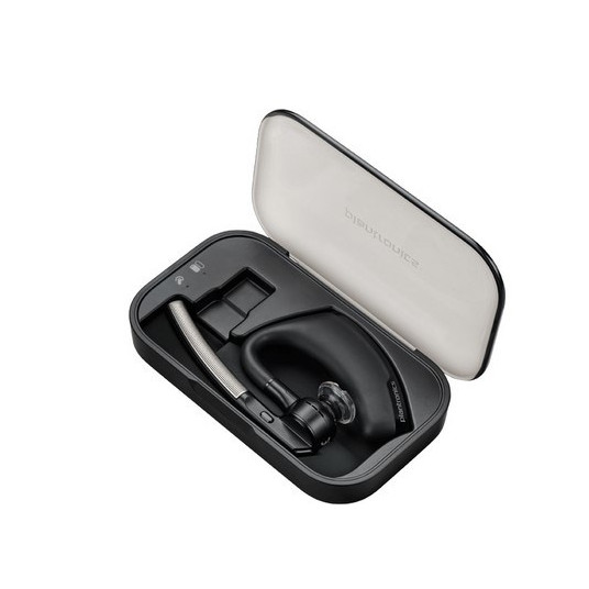  POLY Legend Laisvų rankų įranga Bevielis Ausinės su kabliukais Biuras / skambučių centras Bluetooth Juoda, Sidabras 