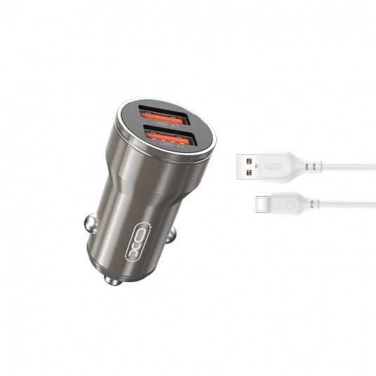  XO CC48 Car charger  2x / USB / 2,4A 