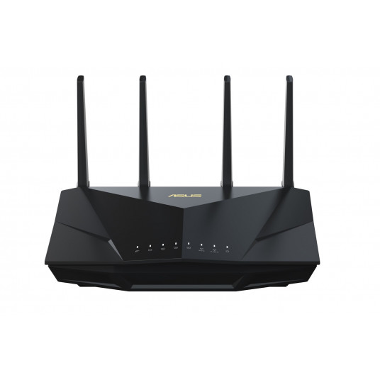  ASUS RT-AX5400 belaidis maršrutizatorius Gigabitinis eternetas Dviguba juosta (2,4 GHz / 5 GHz) Juoda 