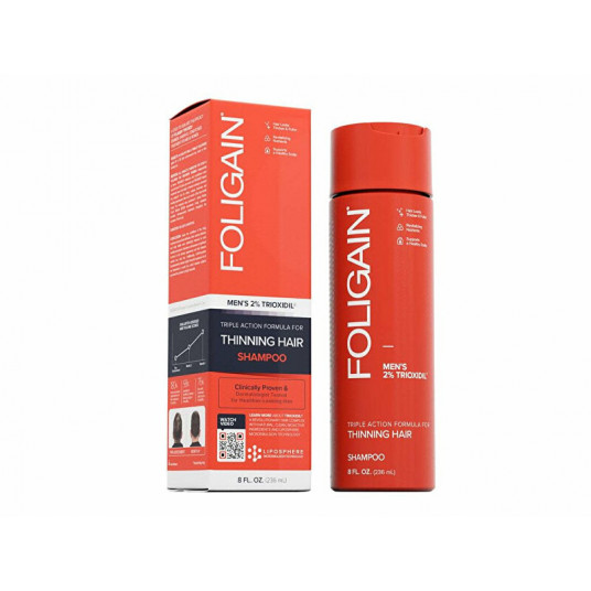  Foligain - Šampon proti padání vlasů Triple Action (Men´s Shampoo) 236 ml 