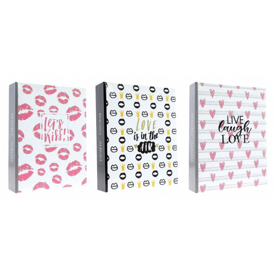  Albumas  GED MM46200 KISS 10x15 200 | kišeninis | klijuotas 