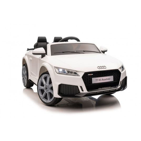  Dvivietis elektromobilis Audi TT RS, baltas 