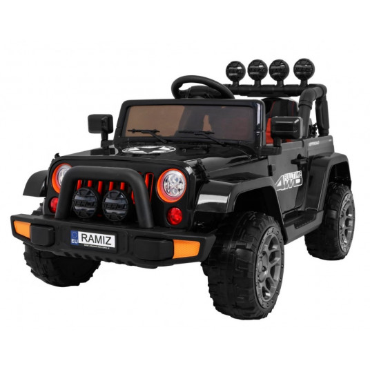 Vienvietis visureigis Full time 4WD, juodas