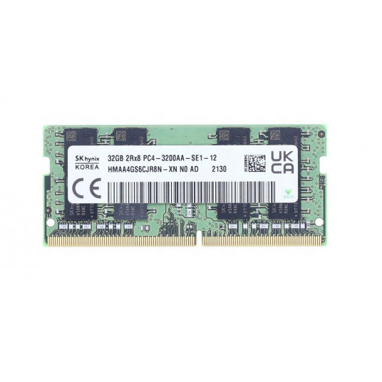  Hynix SO-DIMM 32GB DDR4 2Rx8 200MHz PC4-25600 HMAA4GS6CJR8N-XN 