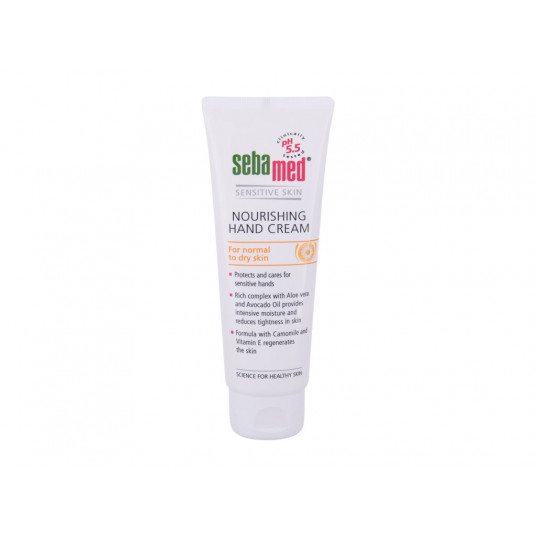  Hand Cream SebaMed Sensitive Skin Nourishing, 75ml 