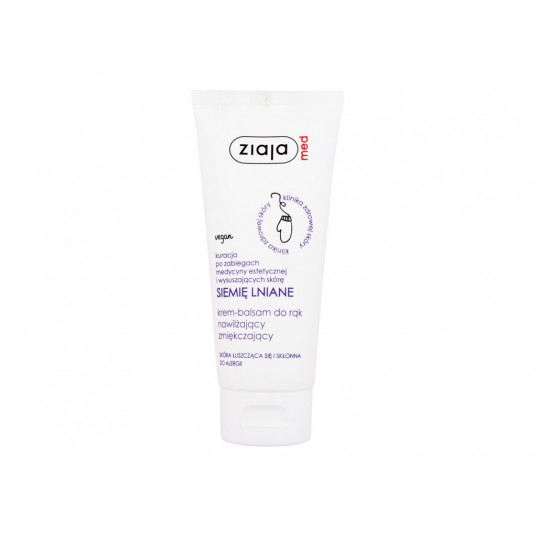  Hand Cream Ziaja Med Linseed Hand Cream-Balm, 100ml 