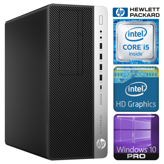  HP 800 G3 Tower i5-7500 8GB 128SSD M.2 NVME+1TB WIN10Pro 