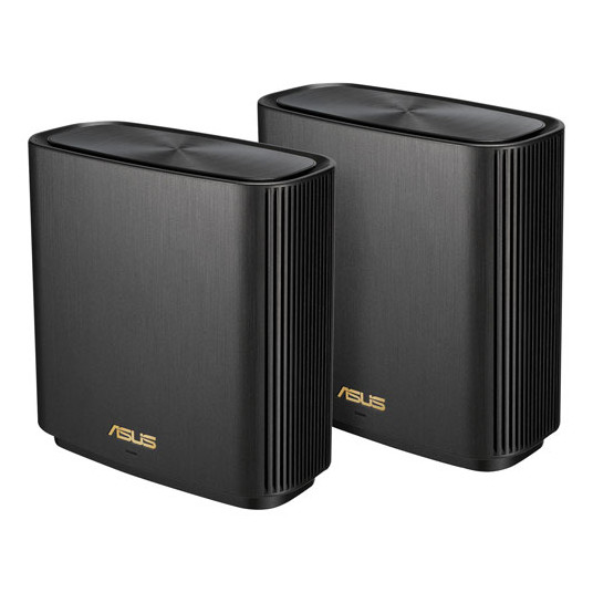  Asus ZenWiFi XT9 AX7800 Tri Band Mesh Router Wifi 6 802.11ax (2pk Black) 