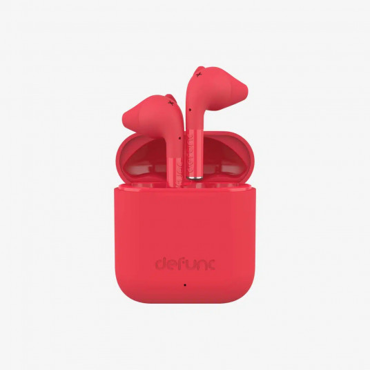  Defunc True Go Slim Earbuds, In-Ear, Wireless, Red 