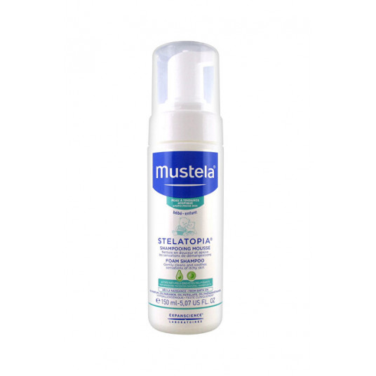  Mustela - Baby foam shampoo for extremely dry skin Stelatopia (Foam Shampoo) 150 ml 