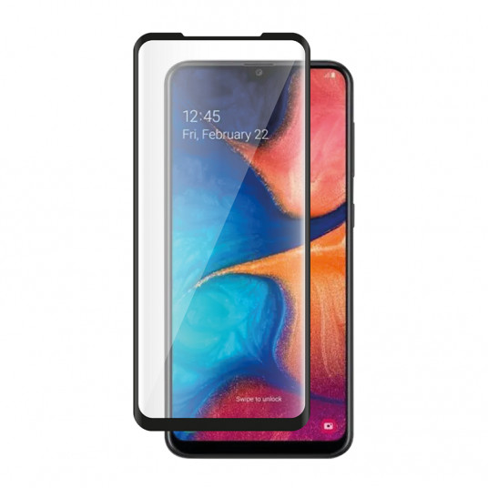  Samsung Galaxy A21s Tempered 2.5D Screen Glass By BigBen Black 