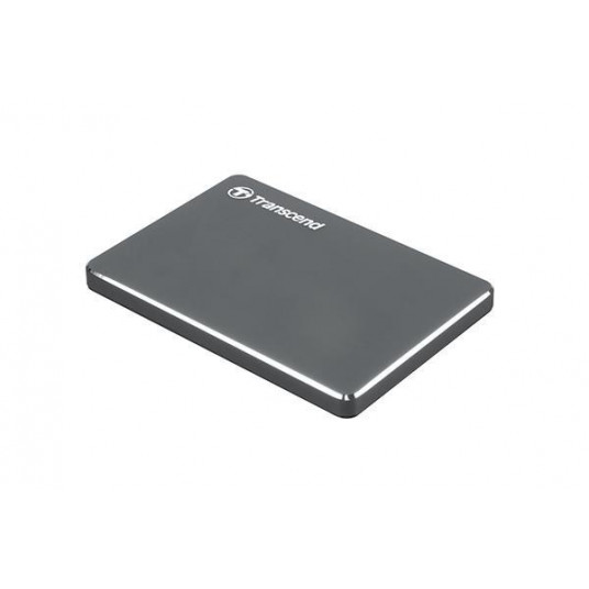  External HDD|TRANSCEND|StoreJet|2TB|USB 3.1|Colour Iron Grey|TS2TSJ25C3N 