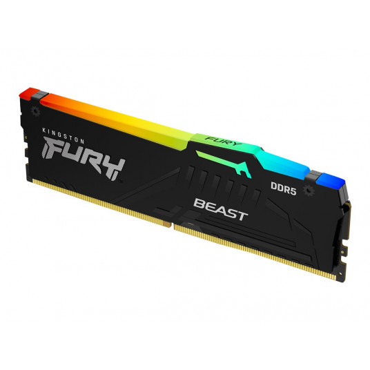  Kingston Fury Beast 16GB DDR5, 6000 MHz, CL46, 288-Pin, DIMM Kingston 