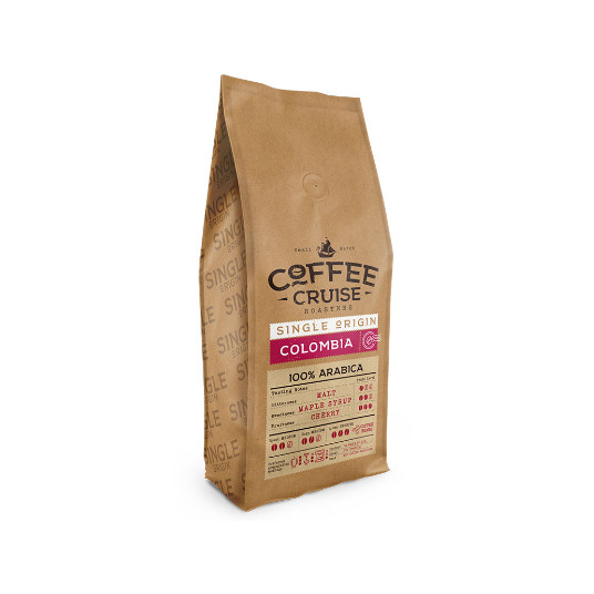  Kavos pupelės Coffee Cruise COLOMBIA 1 kg 