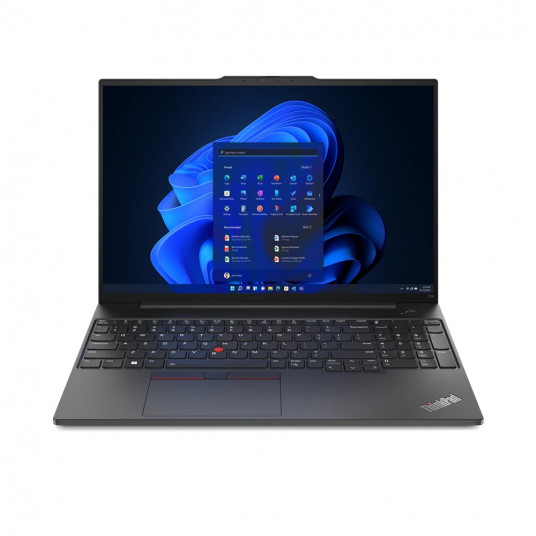 Lenovo ThinkPad E16 (Gen 1) Black, 16 ", IPS, WUXGA, 1920 x 1200, Anti-glare, AMD Ryzen 7, 7730U, 16 GB, DDR4-3200, SSD 512 GB, AMD Radeon Graphics, No Optical drive, Windows 11 Pro, 802.11ax, Bluetooth version 5.1, Keyboard language English, Keyboard b