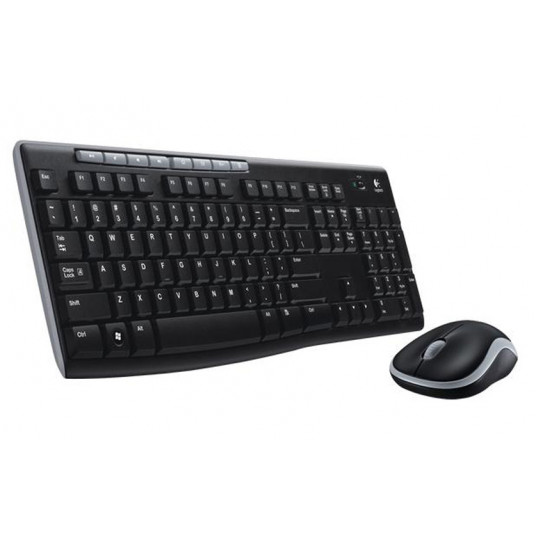  Klaviatūros ir pelės rinkinys Logitech Wireless Desktop MK270, RU 