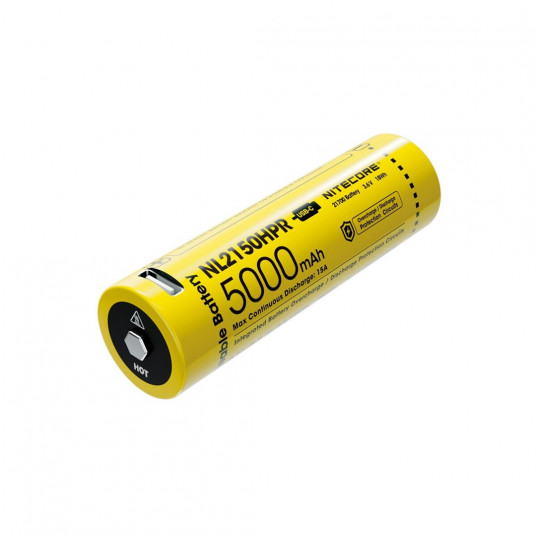  Akumulator Nitecore NL2150HPR 21702 3.6V 5000mAh 