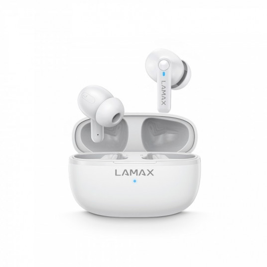  Lamax Clips1 Play Laisvų rankų įranga Bevielis Įkišamos į ausį Skambučiai / muzika C tipo USB Bluetooth Balta 