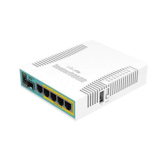  Mikrotik hEX PoE laidinis maršrutizatorius Balta 