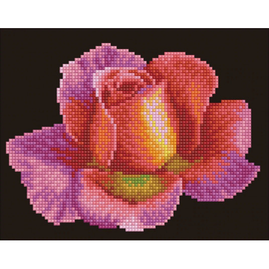 Deimantinė mozaika BUDDING ROSE 20,5x25,5