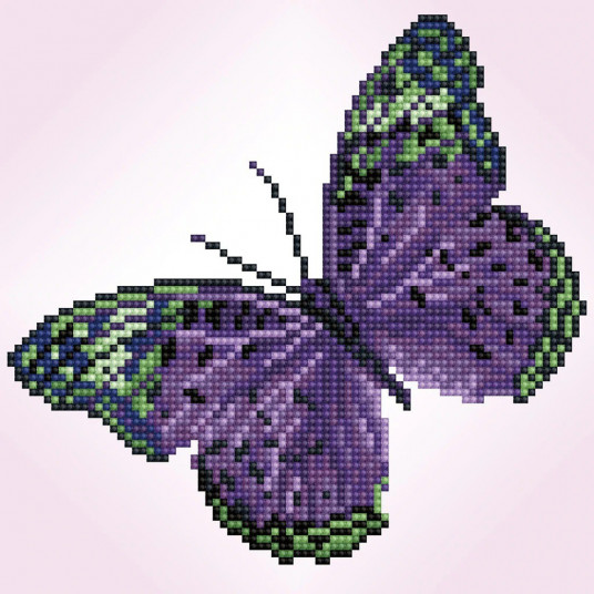 Deimantinė mozaika WHISPER PURPLE 23x23