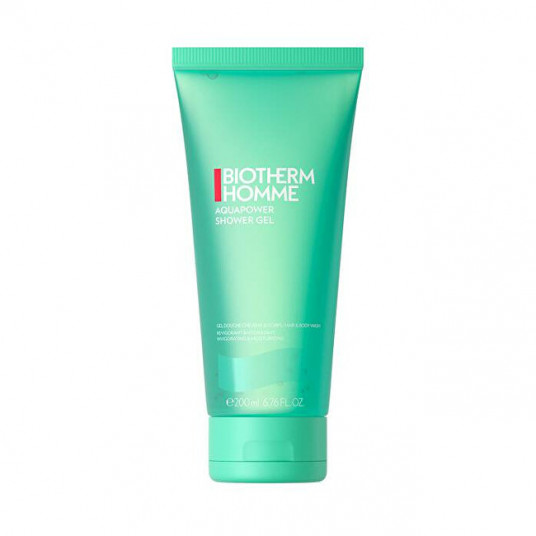 Biotherm - Homme Aquapower refreshing and detoxifying shower gel for body and hair (Shower Gel) 200 ml