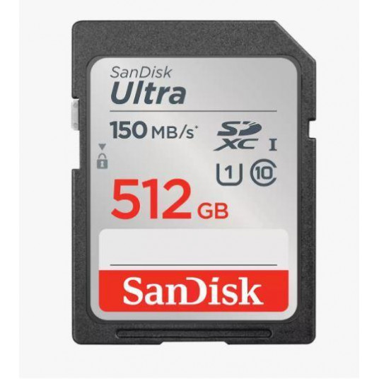  SanDisk Ultra 512GB SDXC 150MB/s 