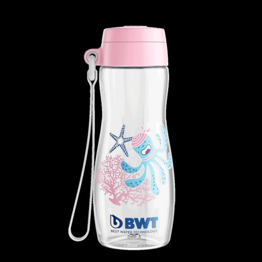 BWT vaikiška gertuvė Sport Squid rožinė 375 ml