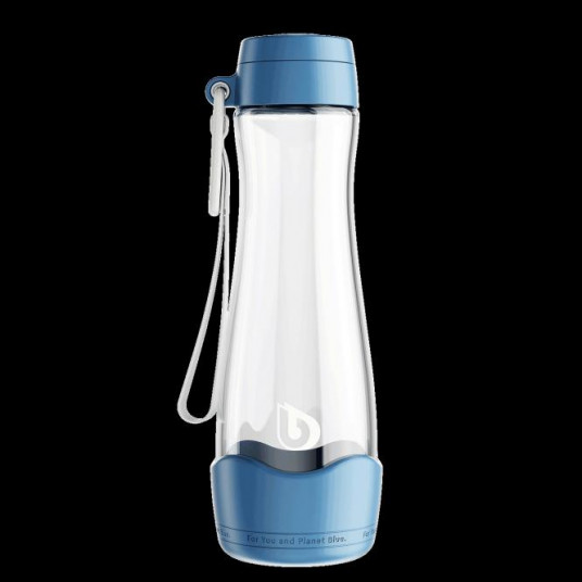  BWT stiklinė gertuvė mėlyna 550 ml 