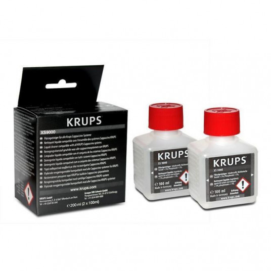 Pieno sistemos valymo skystis Krups XS900010 (2X100ml.)