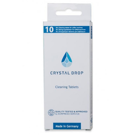 CRYSTAL DROP valymo tabletės (10 vnt.)