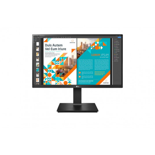  LCD Monitor | LG | 24QP550-B | 23.8" | Business | Panel IPS | 2560x1440 | 16:9 | Matte | 5 ms | Swivel | Pivot | Height adjustable | Tilt | 24QP550-B 