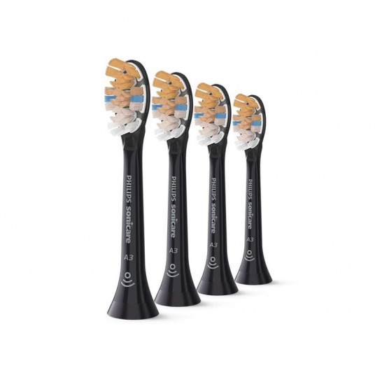  Extra brushes Philips, A3 Premium All-in One 4pcs, black 