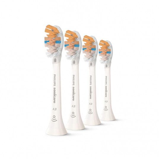  Extra brushes Philips, A3 Premium All-in One 4pcs, white 