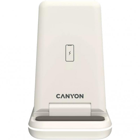Wireless charger Canyon WS-304 3in1, Cosmic Latte