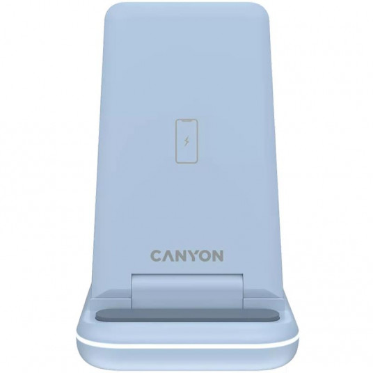 Wireless charger Canyon WS-304 3in1, Blue