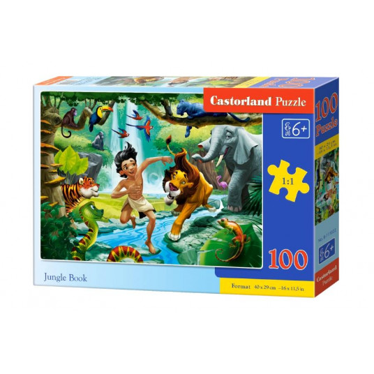 Dėlionė Castorland Jungle Book, 100 dalių