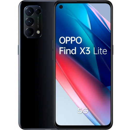  Išmanusis telefonas Oppo Find X3 Lite 5G 128GB Black 