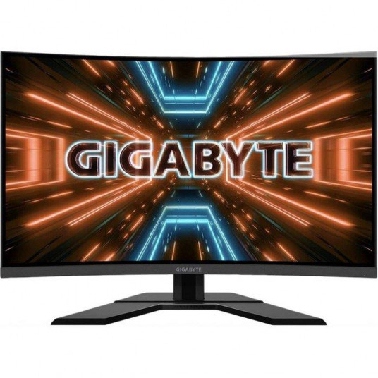  Monitorius GIGABYTE G32QC A, 31.5", VA, QHD, Curved, 1 ms, 350 cd/m², 165 Hz, Black 