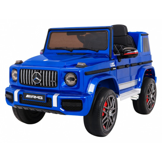 Elektromobilis Mercedes AMG G63, mėlynas lakuotas