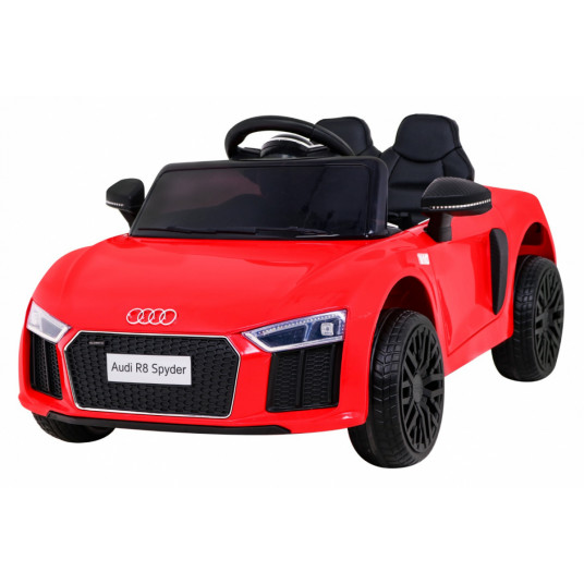 Elektromobilis Audi R8, raudonas