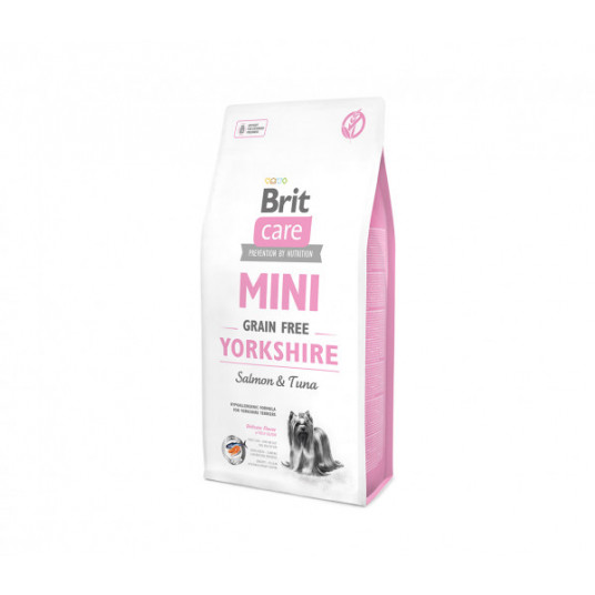 Sausas pašaras Brit Care Mini Yorkshire sausas maistas mažų veislių šunims 7 kg