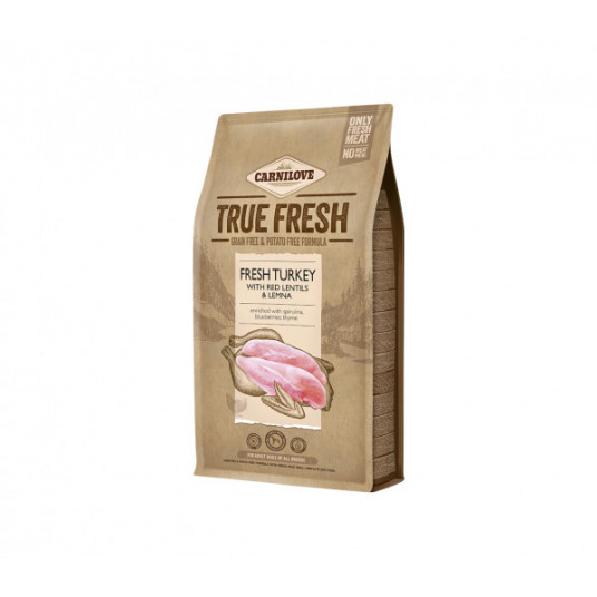 Pašaras šunims Carnilove True Fresh Turkey šunims 11.4kg