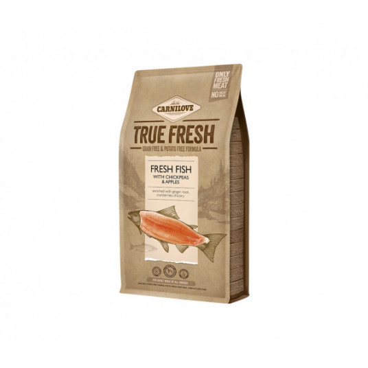 Pašaras šunims Carnilove True Fresh Fish sausas maistas šunims su žuvimi 11,4 kg