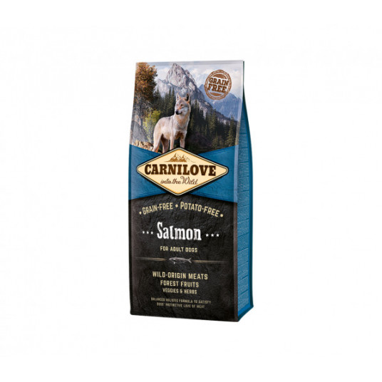 Pašaras šunims Carnilove Salmon for Adult šunims 1,5 kg